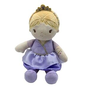 Douglas Baby Cuddle Toy Lyric Princess Doll 12" Soft Plush For All Ages Washable